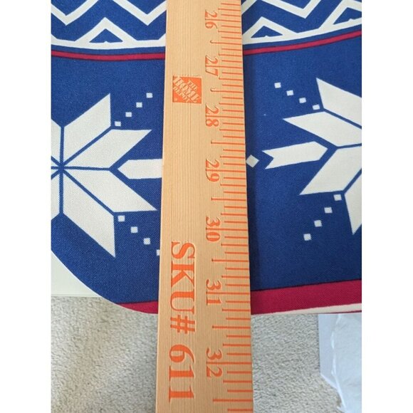 OppoSuits Reindeer Snowflake Blazer Mens Size 46 Blue Christmas Holiday Jacket - Picture 10 of 10